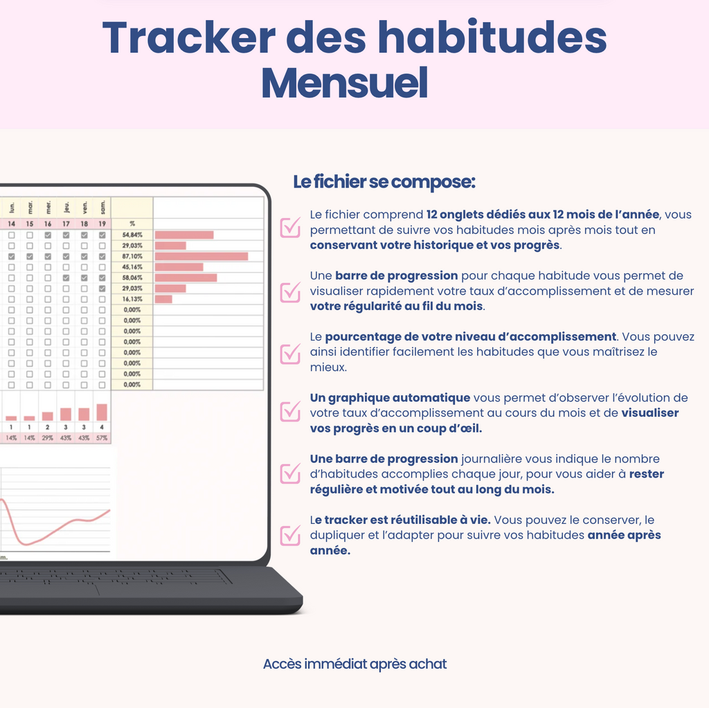 Tacker des habitudes